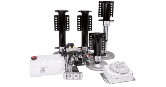 Hydrauliske støtteben