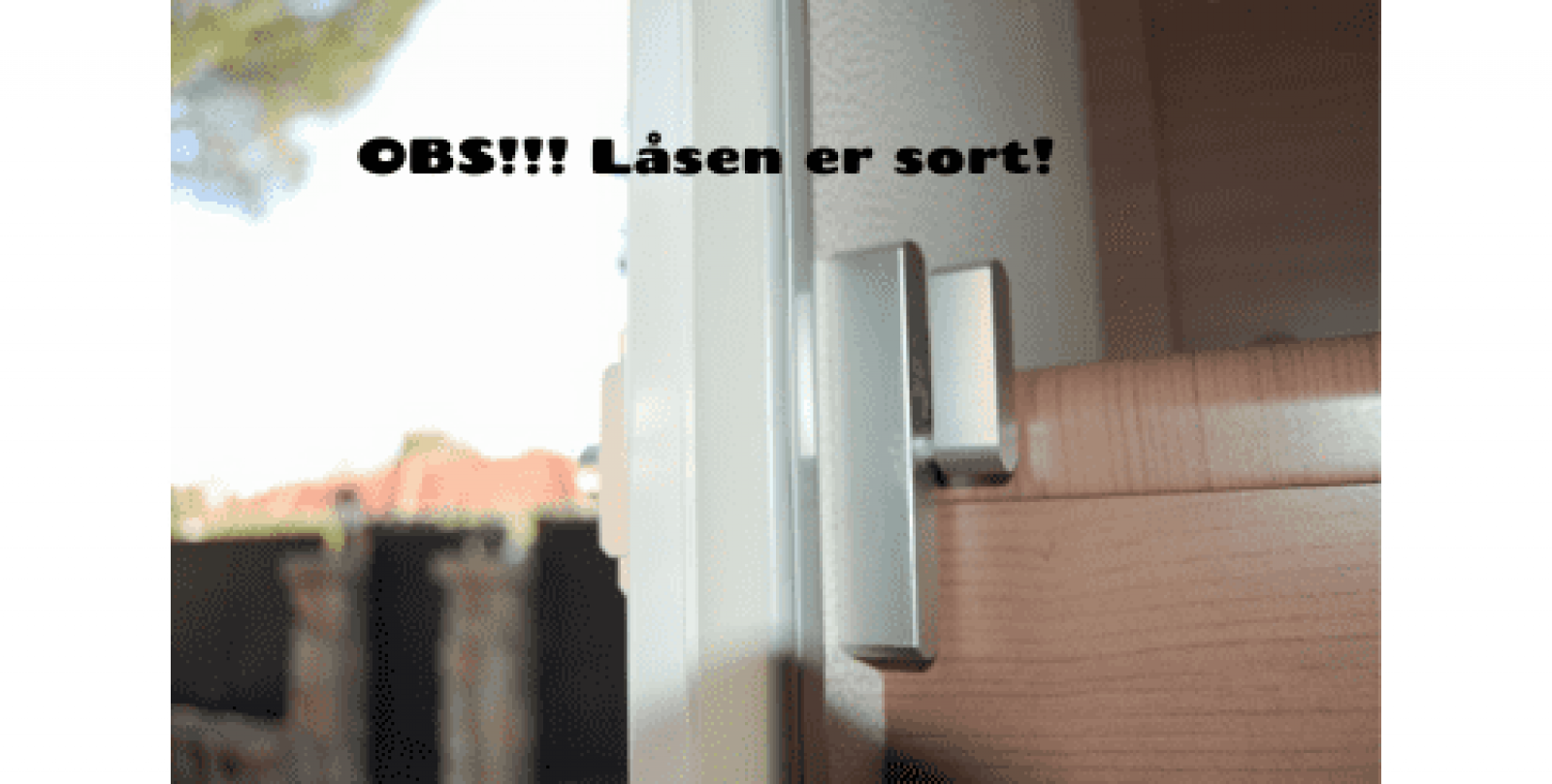 ICM - sort - bodelsdør